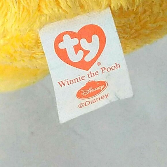 Disney Winnie The Pooh Christmas Plush 7" Ty 2012 - Picture 5 of 6